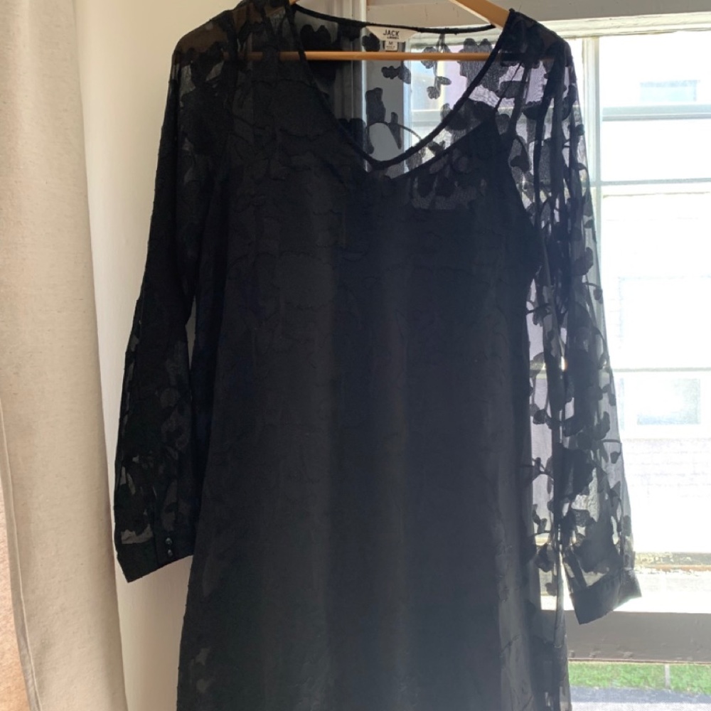 Jack by BB Dakota Longsleeve Shift Dress